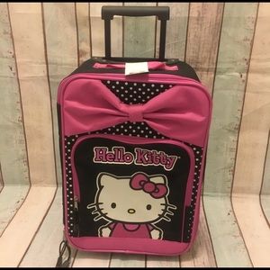 Small Hello Kitty Travel Rolling Bag